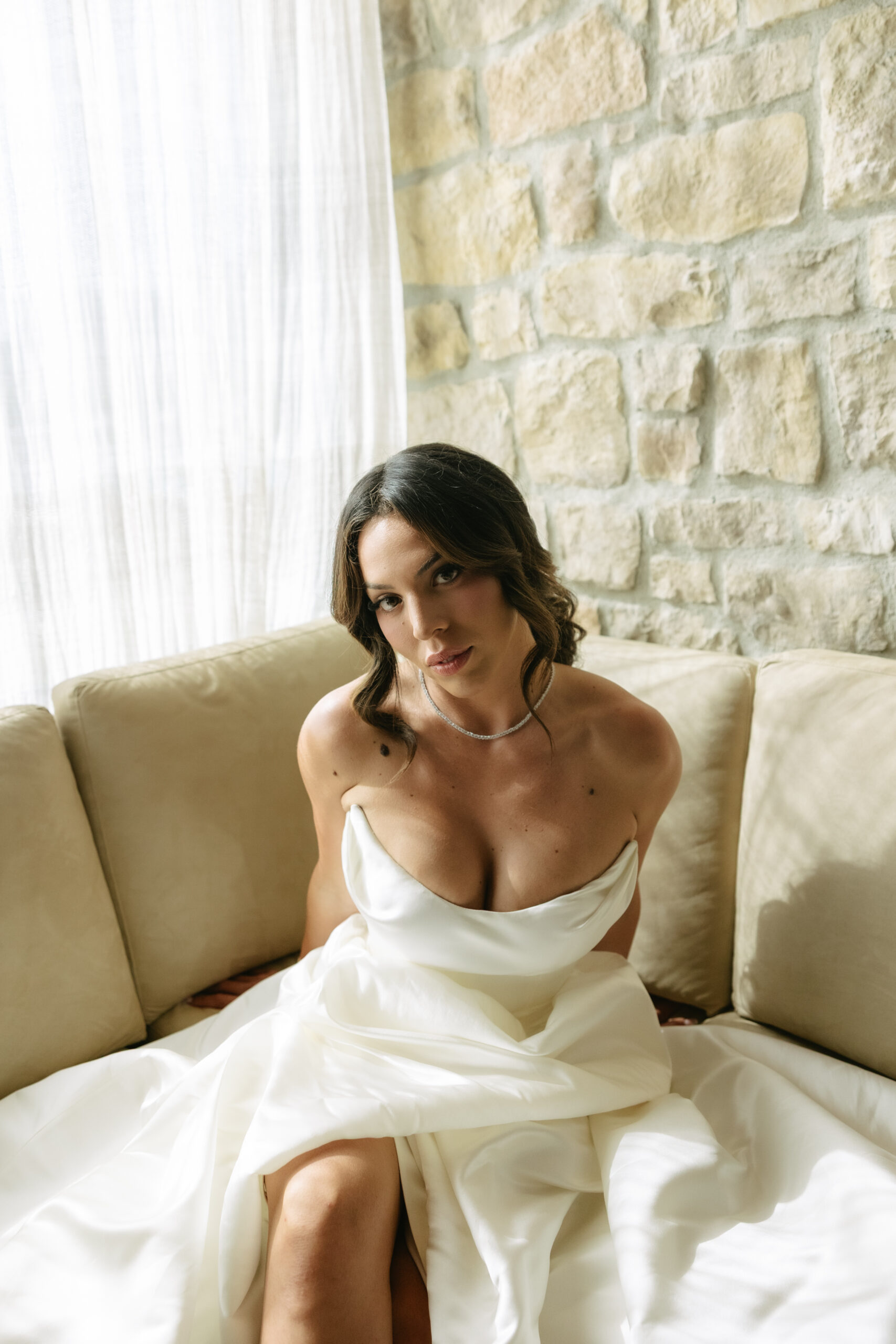 Bride getting ready photo