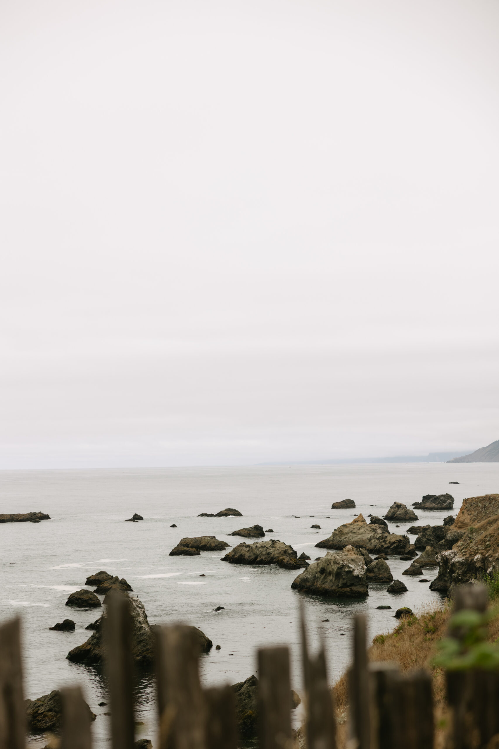 The ocean view of the Pacific from California wedding venue Switzer Farm